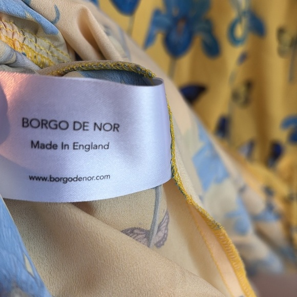 Borgo De Nor Iris Sleeveless Floral Print Maxi Dress - Picture 11 of 11